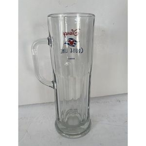 Disney Cruise Line Tall Glass Beer Mug Stein USA 20 oz Mickey Set of 4
